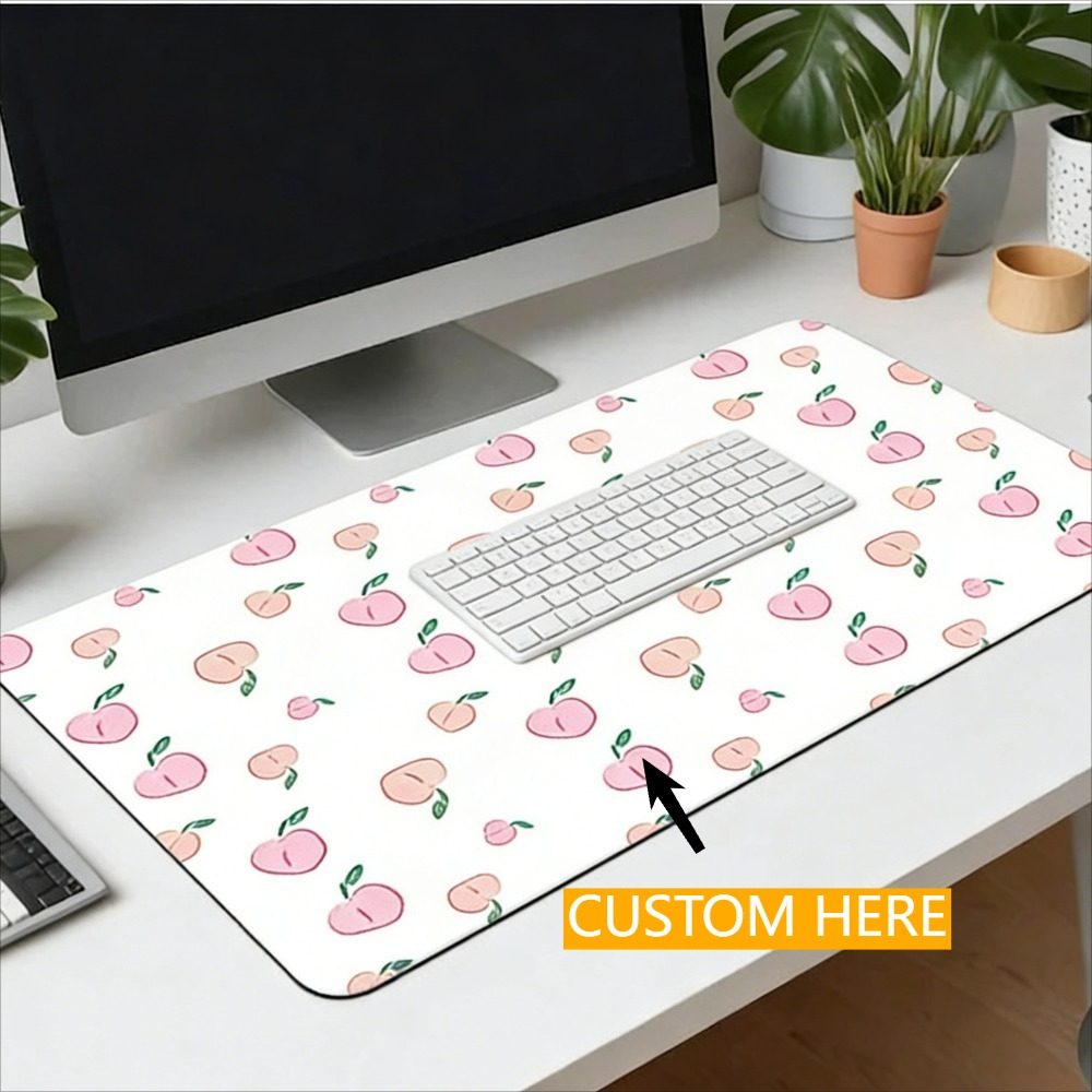 Home Textile - 写真付きカスタムマウスパッド1枚 - ノートパソコン用のパーソナライズされたデスクマット、オフィス、ゲーム、ギフトに最適。 家の装飾に最適