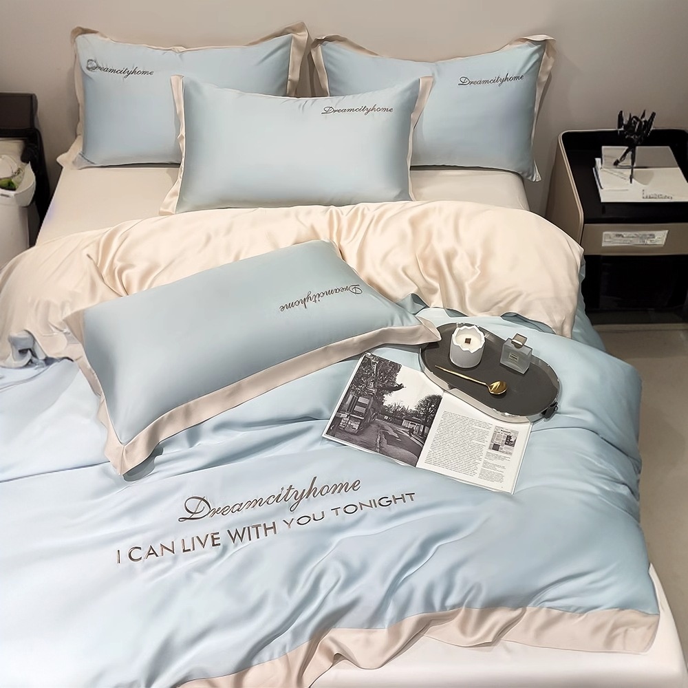 アイスシルク高級4点セット　軽やかな高級感　シルキーで滑らか - Silk Sheet Set のレビューと価格