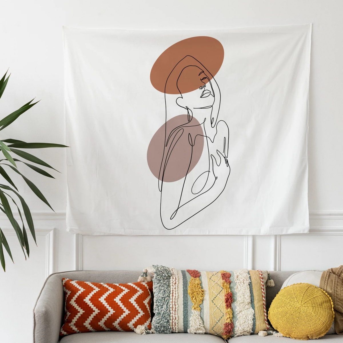パーソナライズされたカスタムタペストリー—誕生日、結婚式、ハ - Home Textile のレビューと価格