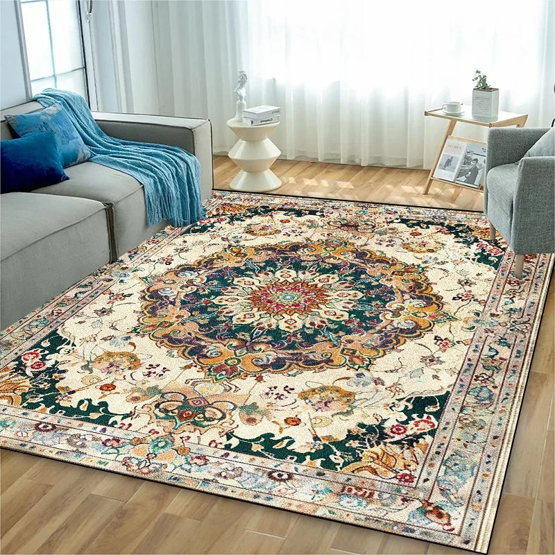 ヴィンテージペルシャ風エリアラグ 高級オリエンタルカーペット - Luxury Home Textiles Usa のレビューと価格
