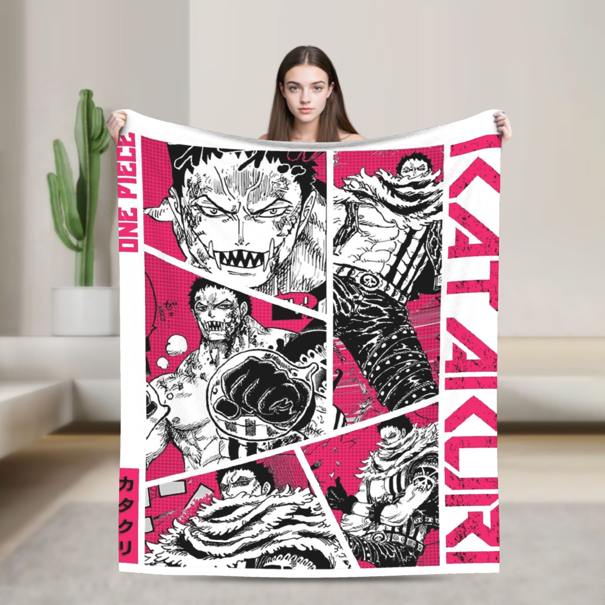 カタクリフィギュアフランネルブランケットモンキー・D・ルフィ - Bed Sheet Microfiber のレビューと価格
