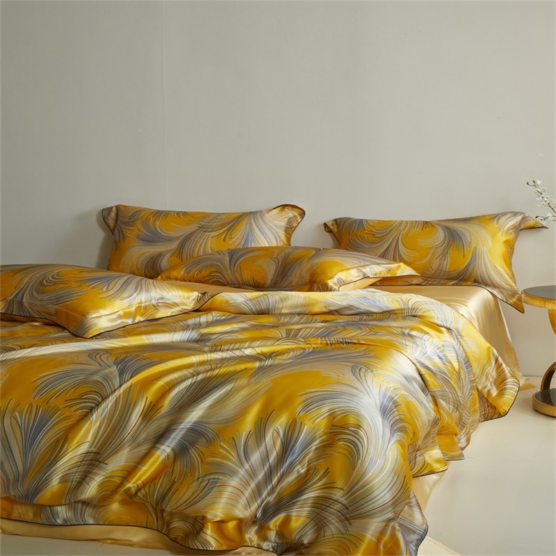 マルベリーシルクベッドリネンセット,快適な掛け布団カバー10 - Silk Sheet Set のレビューと価格