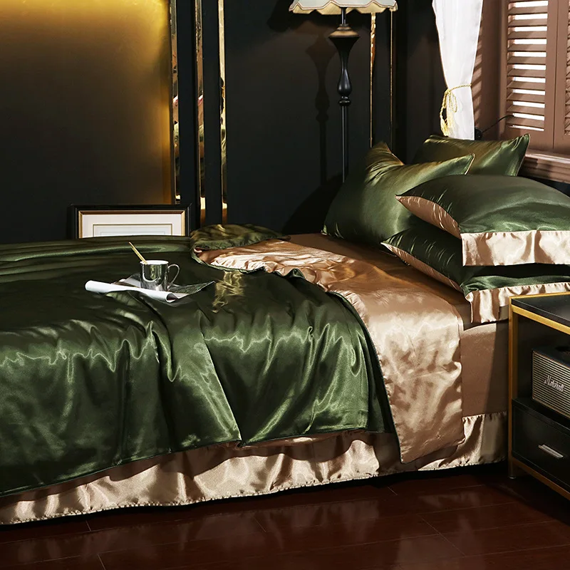 天然桑蚕シルク寝具セット カバー フィットシーツ/フラットシ - Silk Sheet Set のレビューと価格