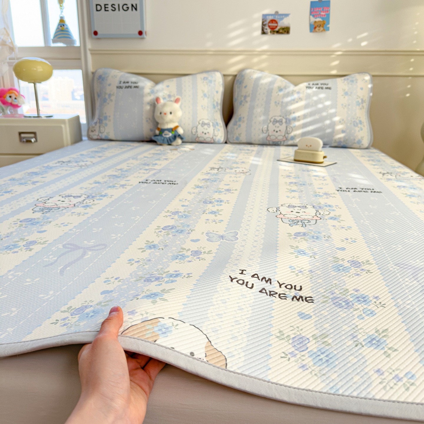 2026年新発売 アイスシルクマット 夏用寝具3点セット 滑 - Silk Sheet Set のレビューと価格
