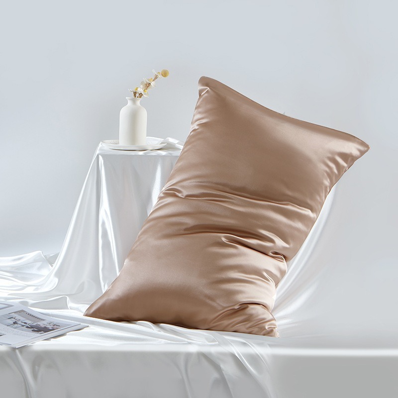 100%マルベリーシルク枕カバー 19匁 両面シルク ジッパ - Luxury Home Textiles Usa のレビューと価格