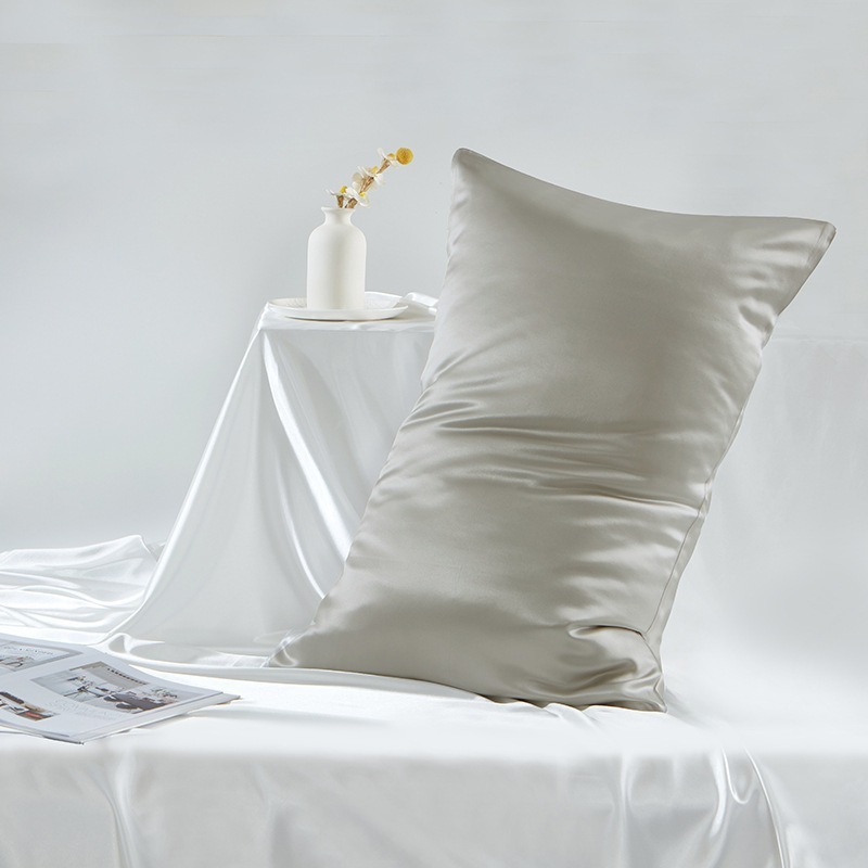 100%マルベリーシルク枕カバー 19匁 両面シルク ジッパ - Luxury Home Textiles Usa のレビューと価格