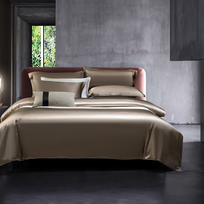 快適な寝具セット,コンフォーターカバー,シルク,掛け布団カバ - Silk Sheet Set のレビューと価格