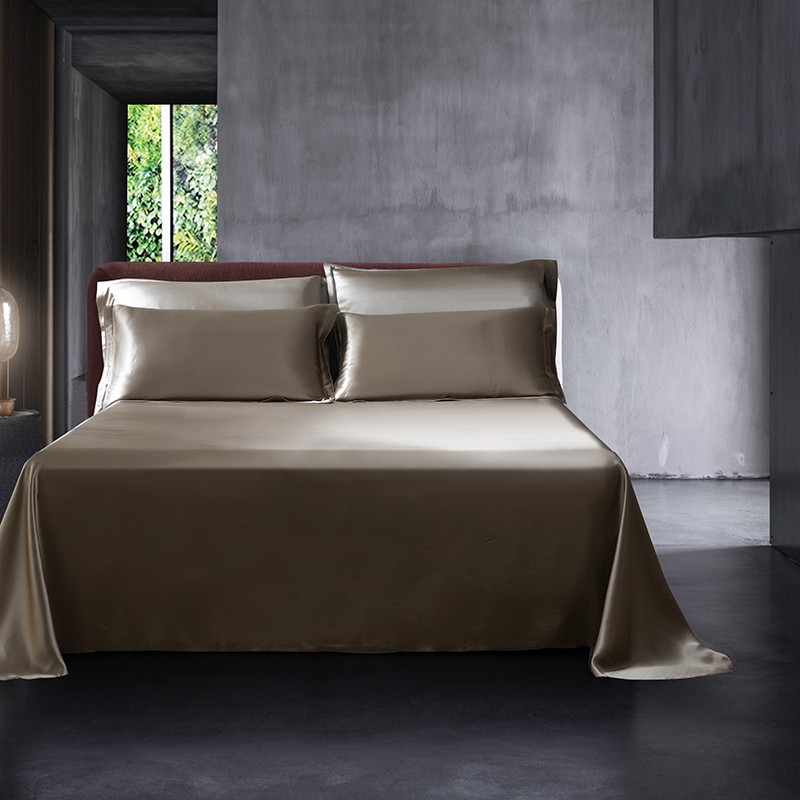 快適な寝具セット,コンフォーターカバー,シルク,掛け布団カバ - Silk Sheet Set のレビューと価格
