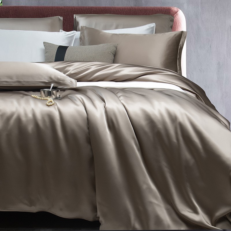 快適な寝具セット,コンフォーターカバー,シルク,掛け布団カバ - Silk Sheet Set のレビューと価格