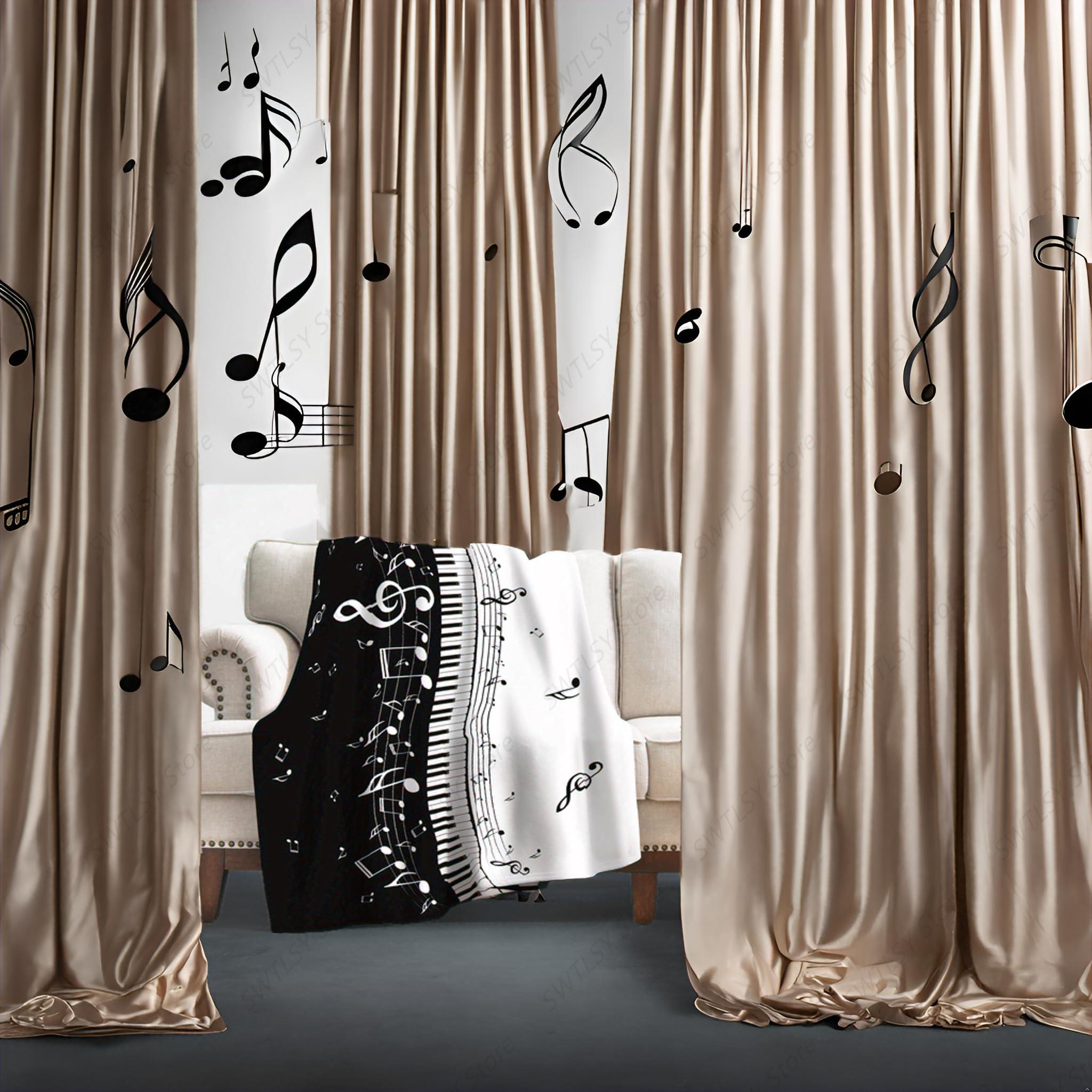 音楽ブランケット 女性、女の子、男性へのギフト 60インチx - Home Textiles Notes のレビューと価格