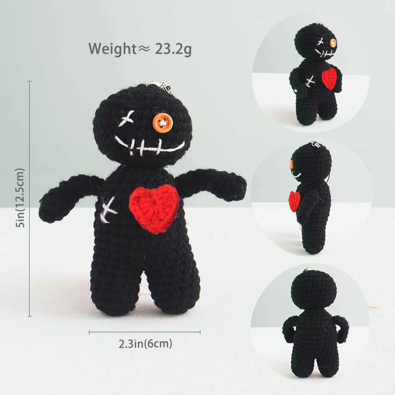 面白いかぎ針編みポジティブエネルギーゴースト人形ハロウィンホ - Home Textiles Europe のレビューと価格