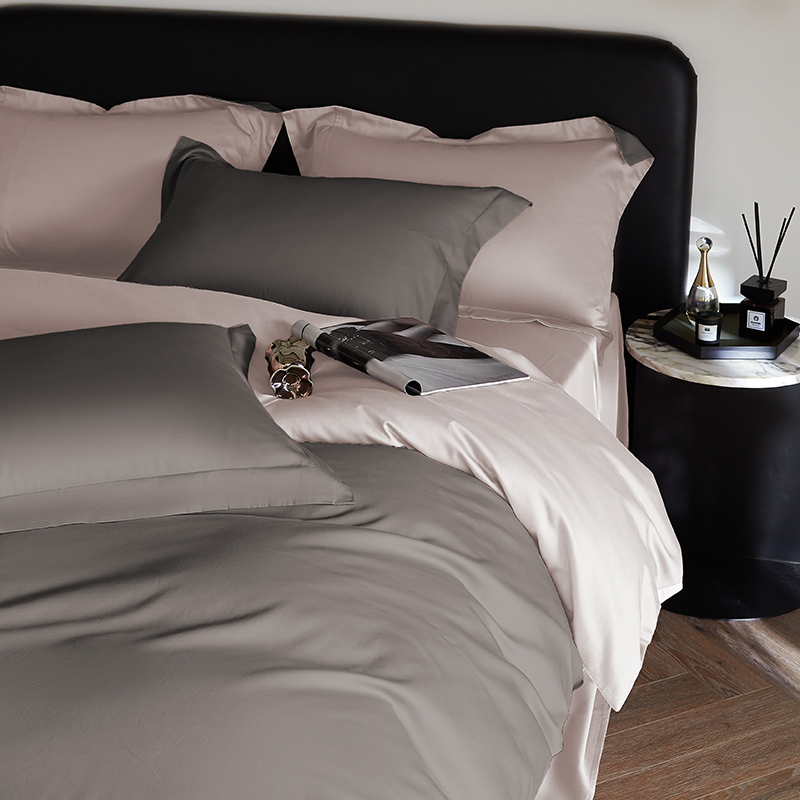 リバーシブルサテンプレミアム寝具セットシルキーソフト長繊維綿 - Home Textiles Premium のレビューと価格