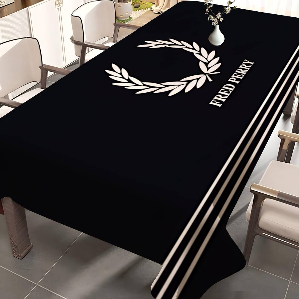 フレッドペリーロゴ入り長方形テーブルクロス テーブル装飾 再 - Home Textiles Today Logo のレビューと価格