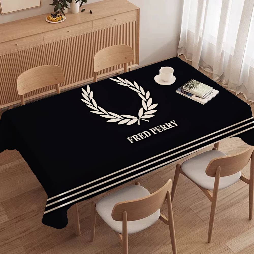 フレッドペリーロゴ入り長方形テーブルクロス テーブル装飾 再 - Home Textiles Today Logo のレビューと価格