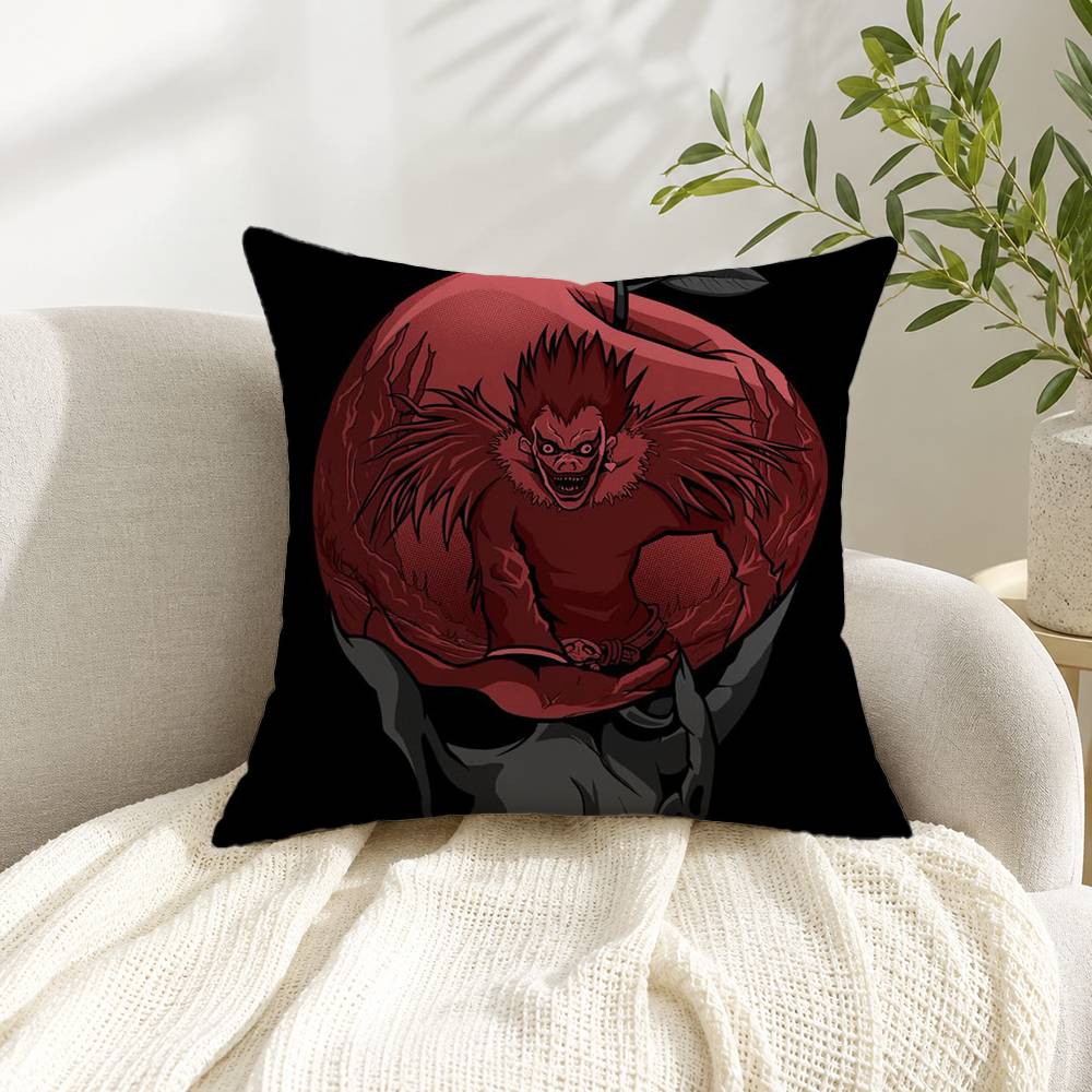 クラシックアニメ D-デスノート枕カバー ソファ リビングル - Home Textiles Notes のレビューと価格