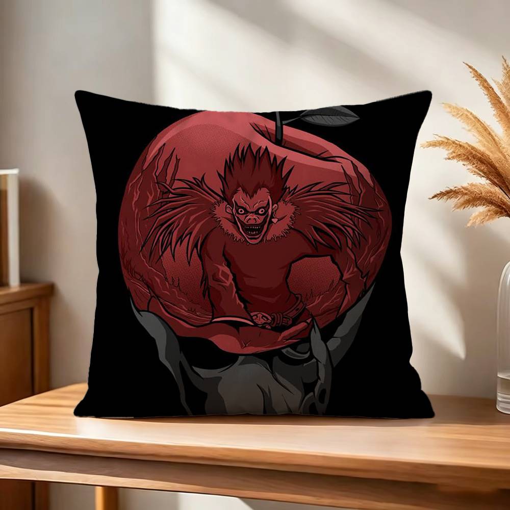 クラシックアニメ D-デスノート枕カバー ソファ リビングル - Home Textiles Notes のレビューと価格