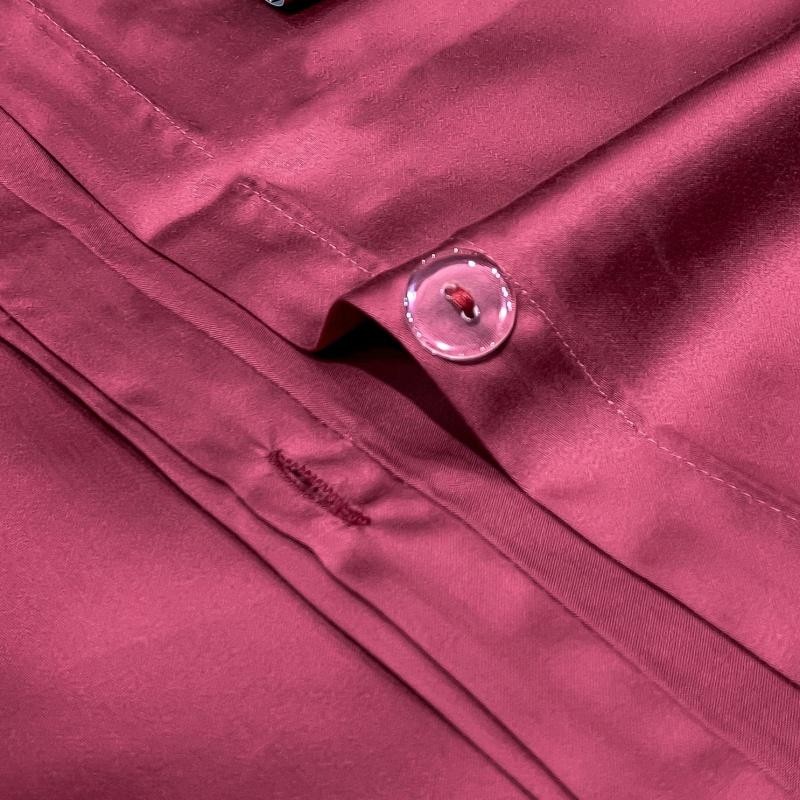 Eucalyptus-緑の掛け布団カバー,ベッドシーツ,枕カ - Silk Sheet Set のレビューと価格