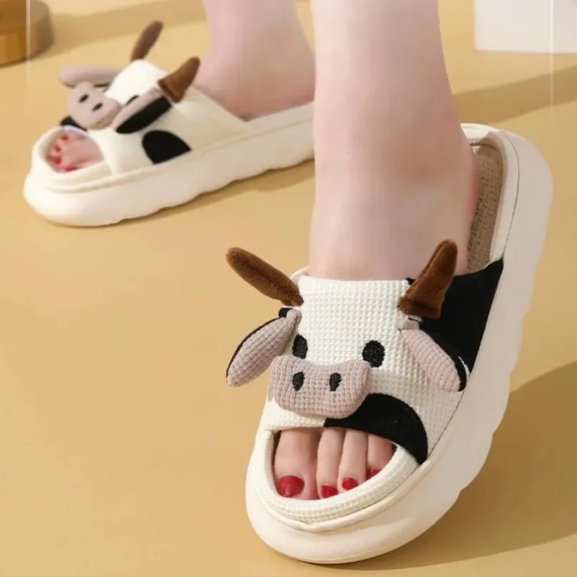 ハウススリッパ メンズ レディース 夏用 可愛い ホームリネ - Home Textile のレビューと価格